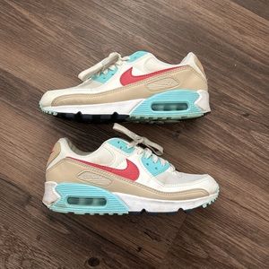 SOLD! Nike Air Max 90 'Sail/Copa/Rattan/Archaeo Pink' Size Women's 7